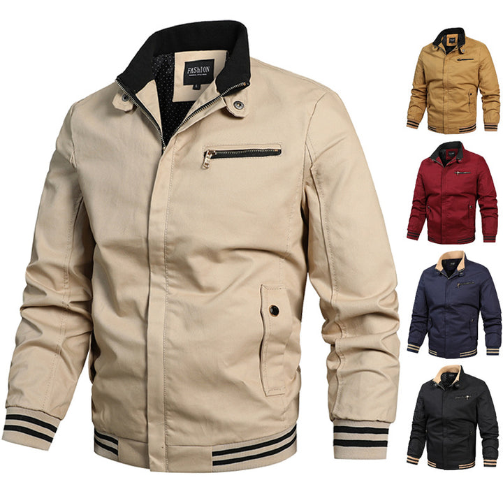 Men's Elegant Leisure Jacket In Sporty Style Lisslune