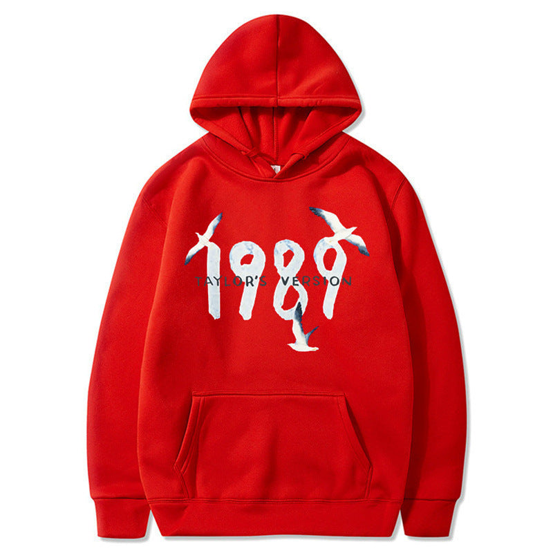 Women's hooded sweatshirt with creative bird design and high-quality cotton Lisslune