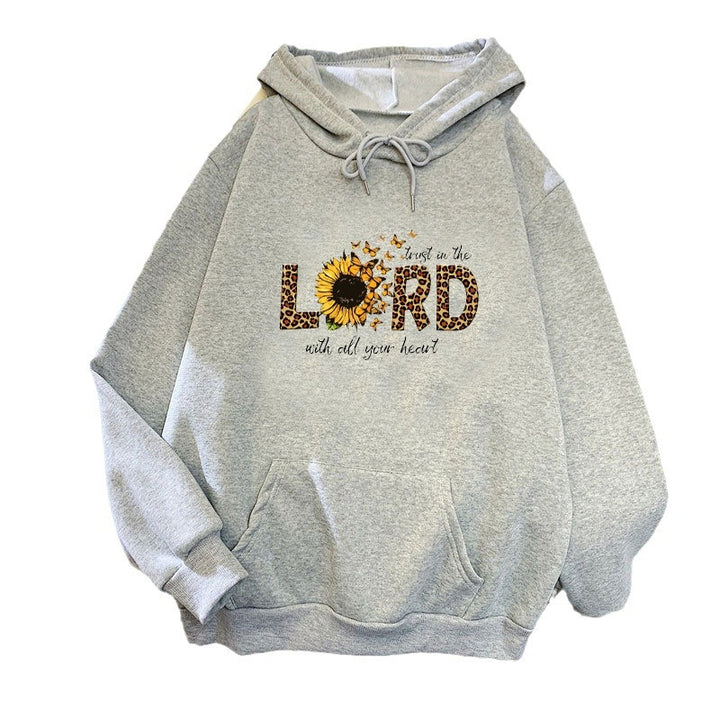 Women's hoodie with inspiring sunflower design Lisslune