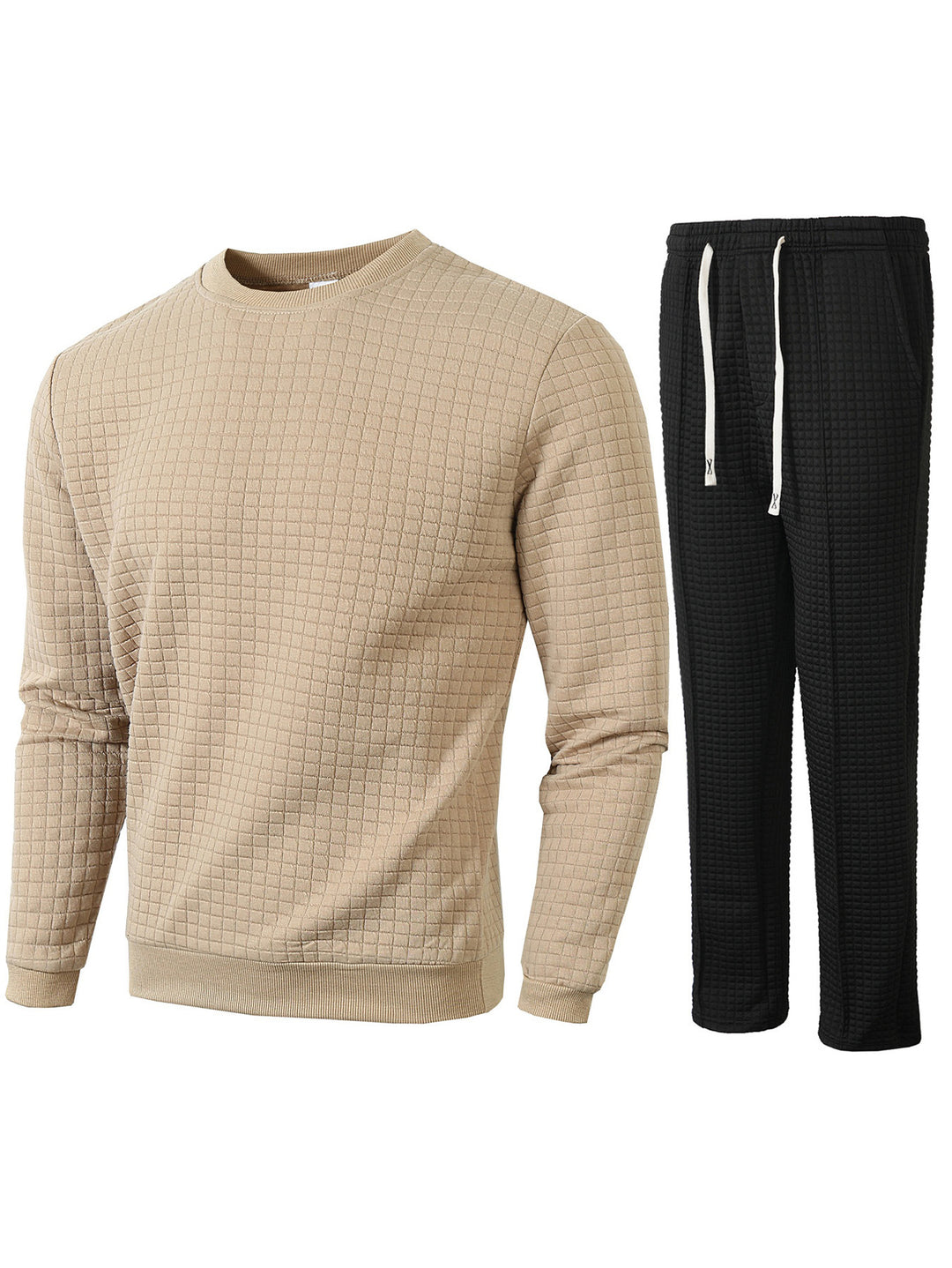 Men's cozy sweatshirt and jogger set Lisslune