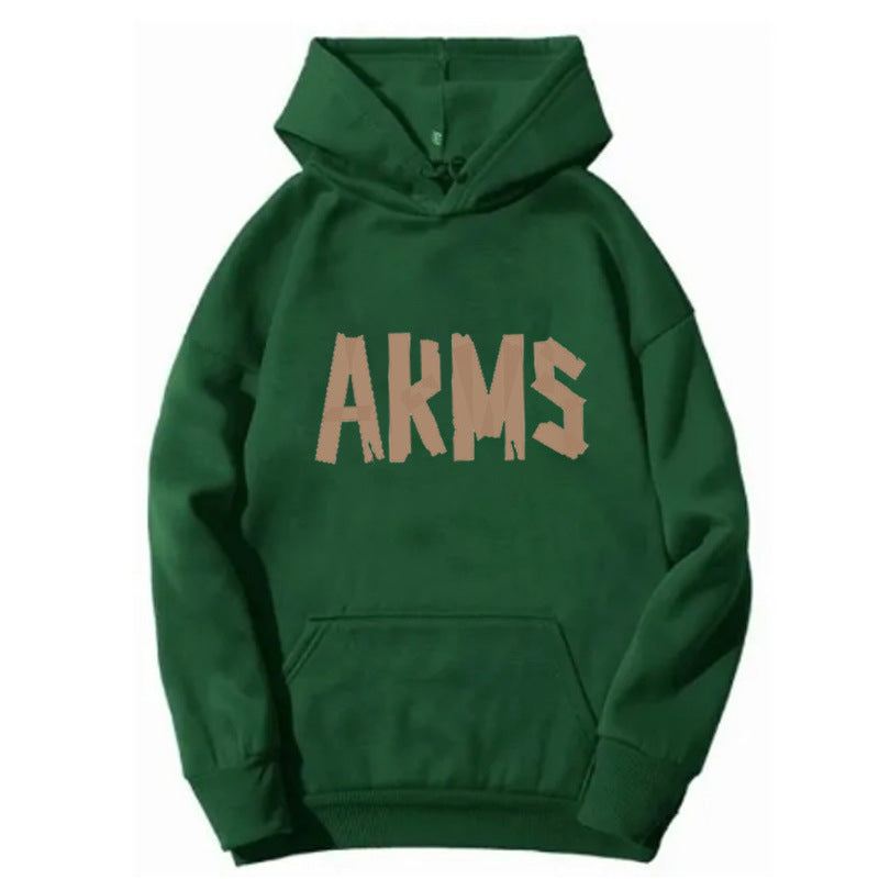 Women's Hoodie with Modern Graphic Print Lisslune