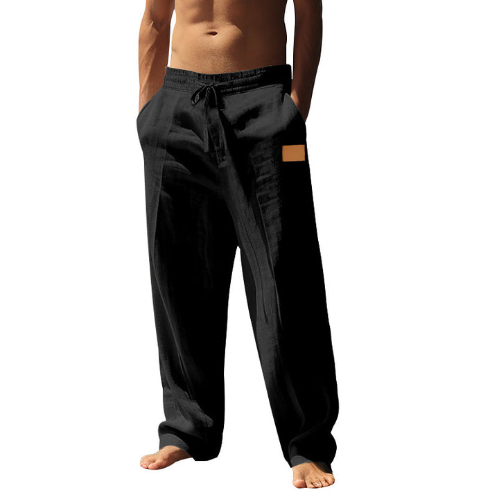 Men's lightweight linen pants Lisslune