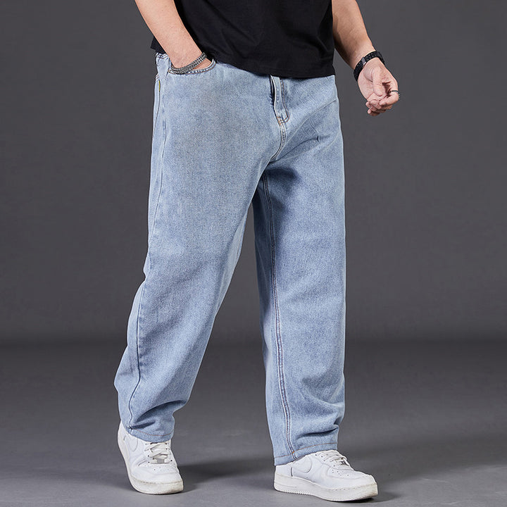 Men's casual wide-cut jeans Lisslune