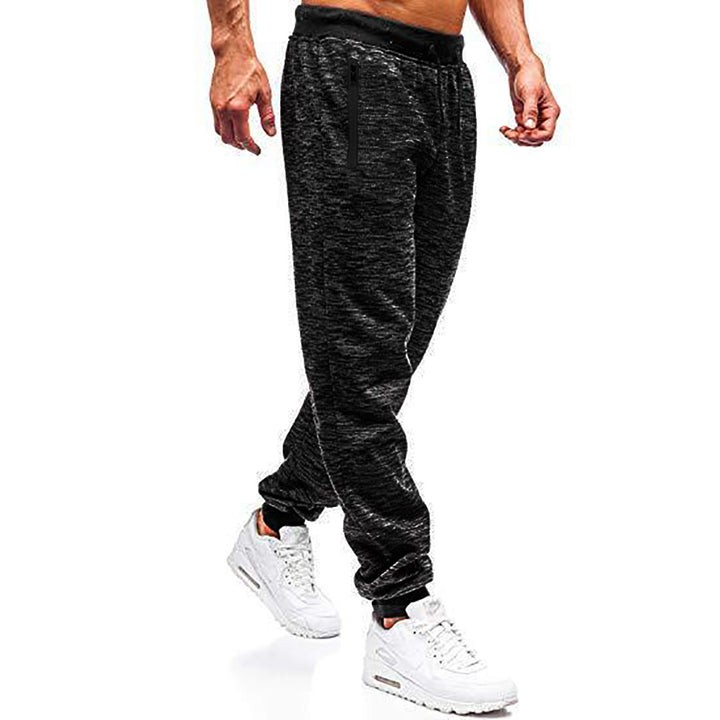 Men's sporty jogger pants with modern design Lisslune