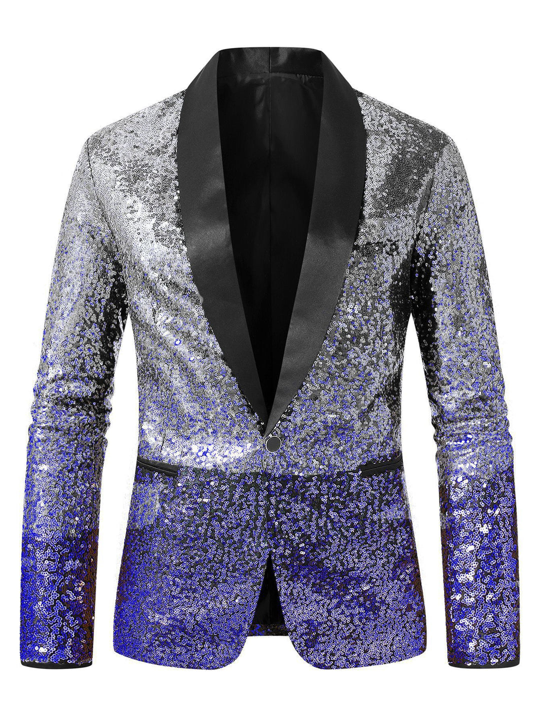 Men's glittering sequin blazer Lisslune