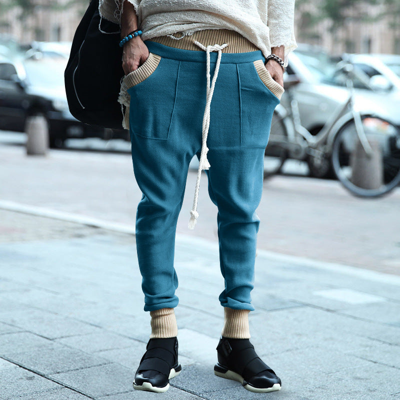 Men's casual joggers with practical pockets and adjustable drawstring Lisslune