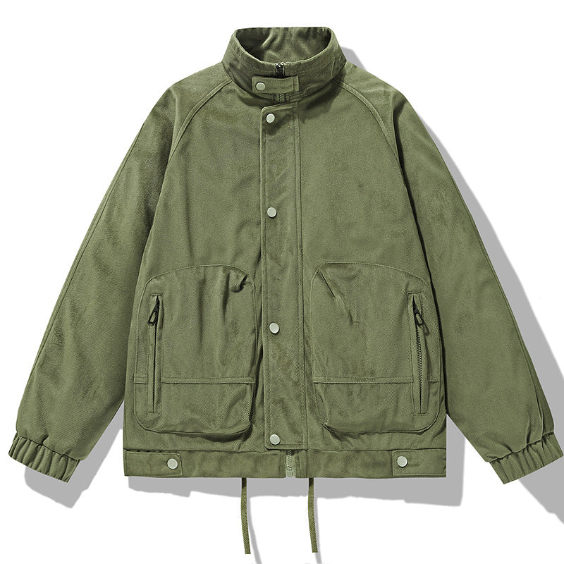 Men's Leisure Jacket with Versatile Insert Pockets Lisslune