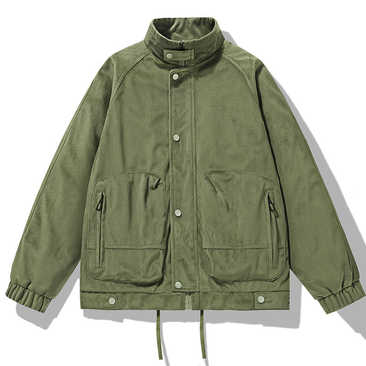 Men's Leisure Jacket with Versatile Insert Pockets Lisslune