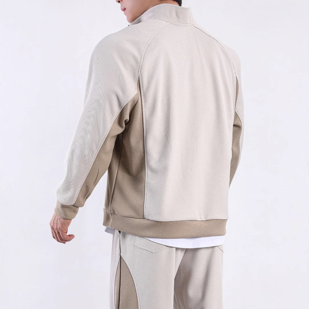Men's functional sweater with half zipper and breathable inserts Lisslune