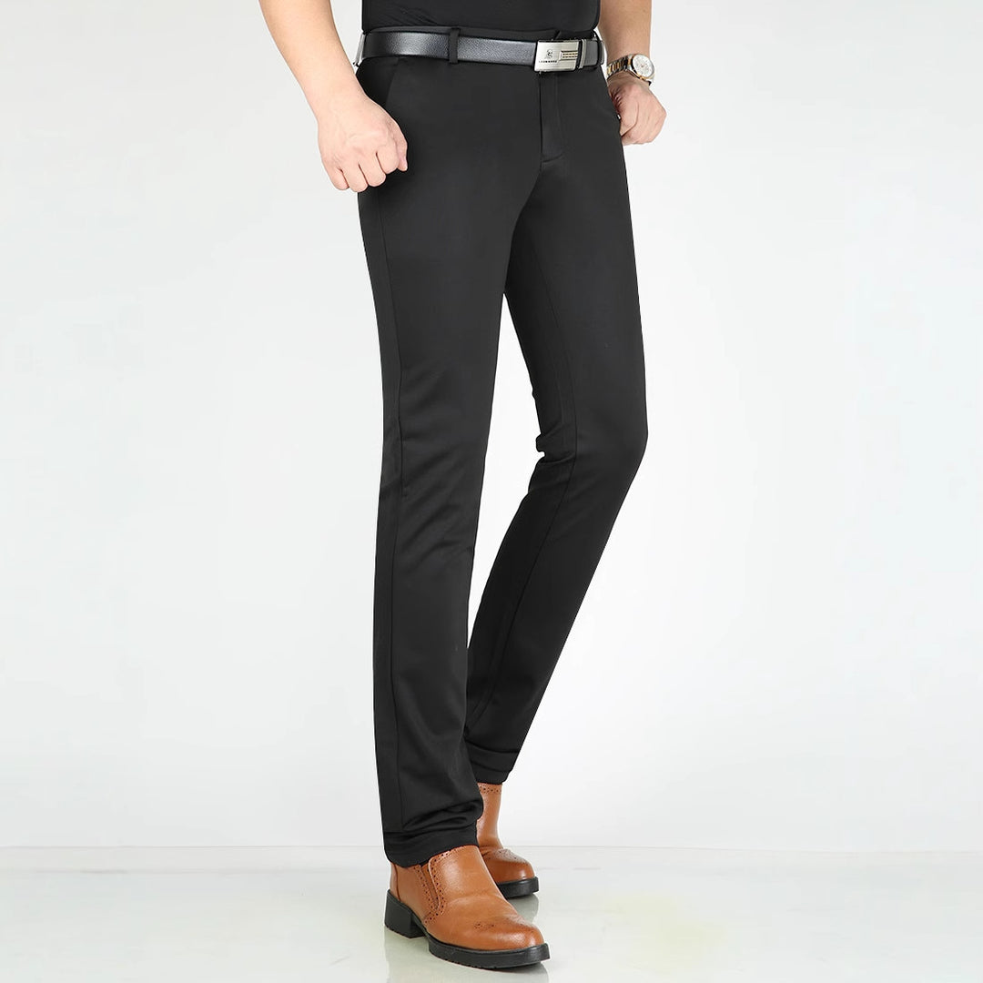 Men's elegant suit trousers with classic cut Lisslune