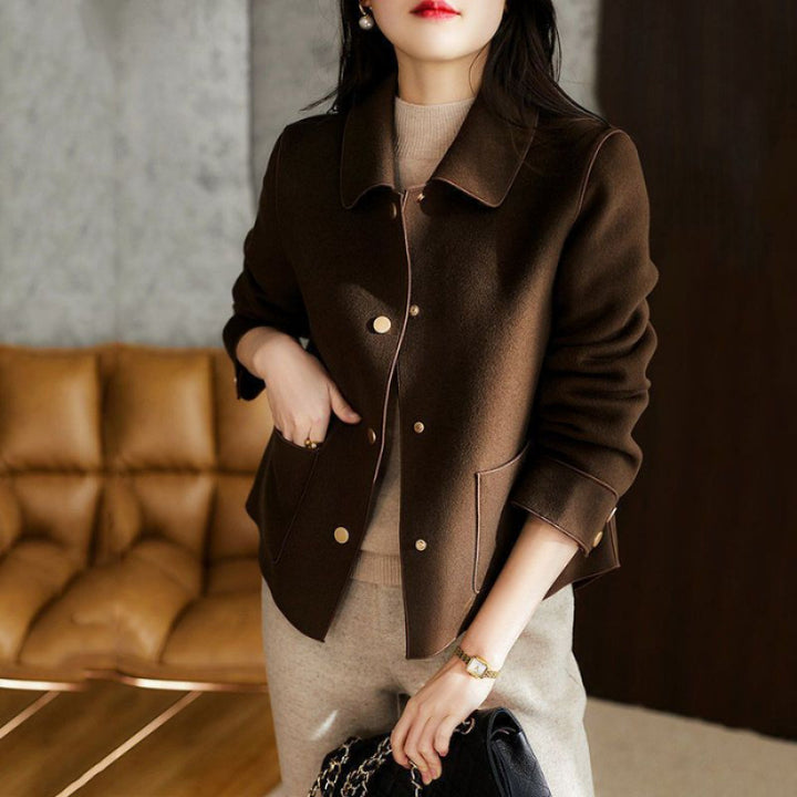 Women’s fashionable wool coat Lisslune