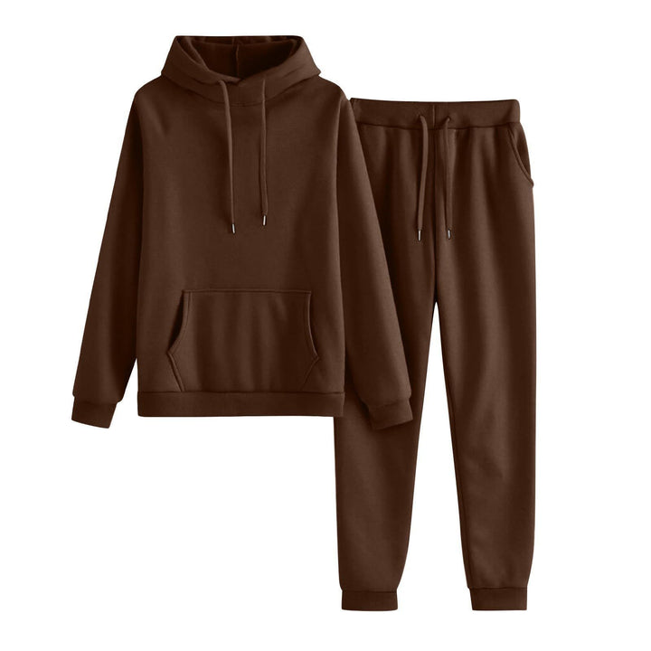 Women's hoodie and jogger set in a casual cut with practical pockets Lisslune