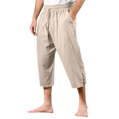 Men's airy summer shorts with adjustable drawstring and side pockets Lisslune