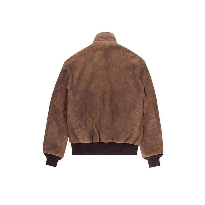 Men's suede jacket with high-quality craftsmanship and practical pockets Lisslune
