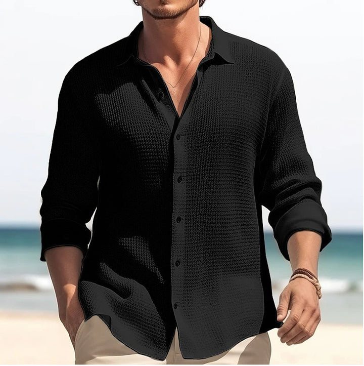 Men's airy cotton shirt Lisslune
