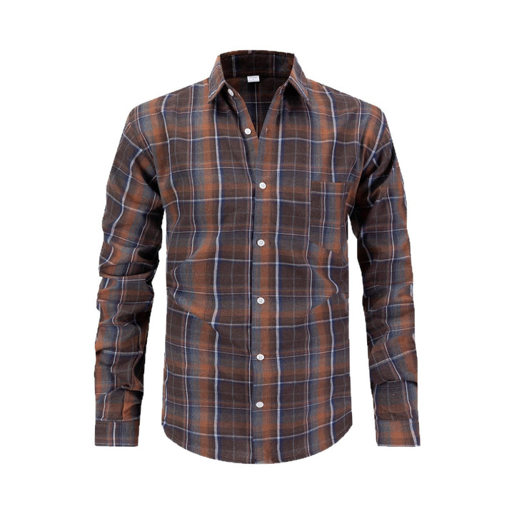 Men's checked shirt Lisslune