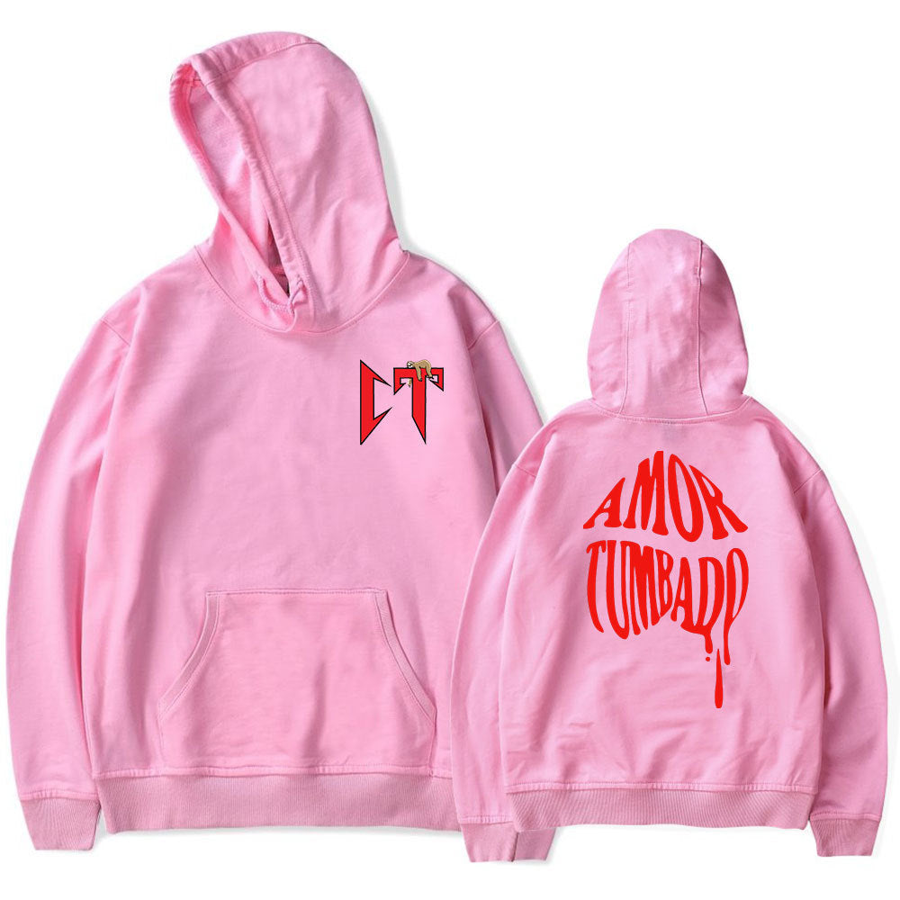 Women's hoodie with creative lettering Lisslune