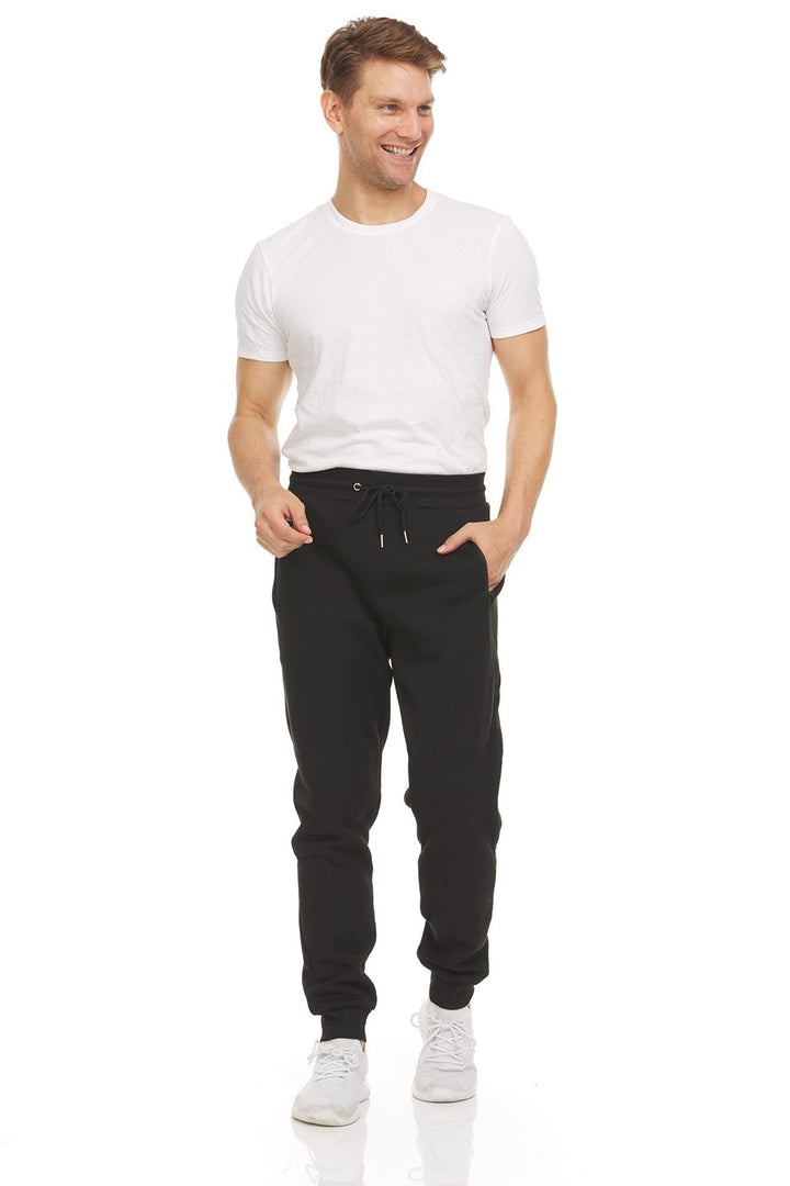 Men's Comfortable Jogging Pants with Elastic Waistband and Practical Side Pockets Lisslune