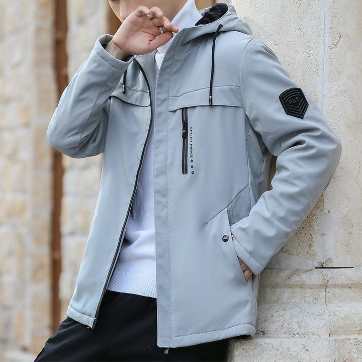 Men's Waterproof Transitional Jacket with Versatile Pockets Lisslune