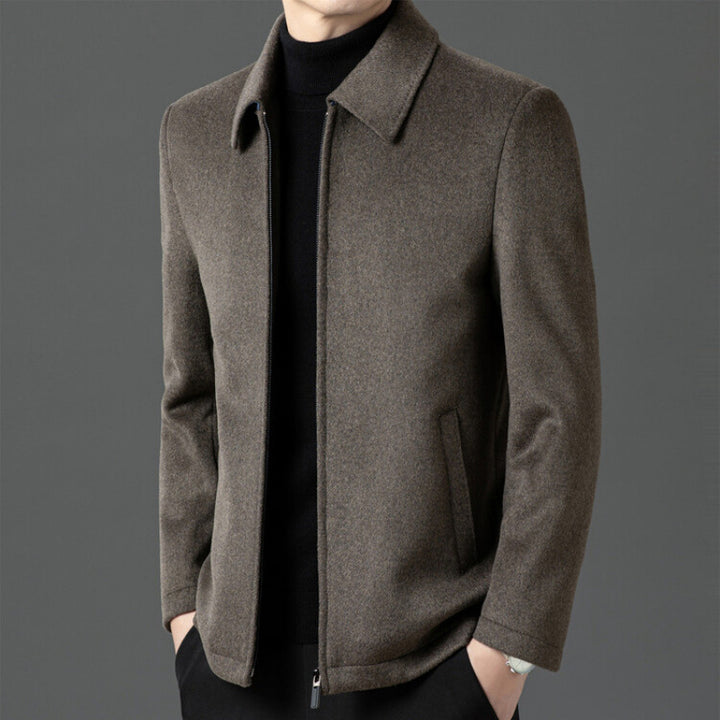 Men's Elegant Wool Jacket Lisslune