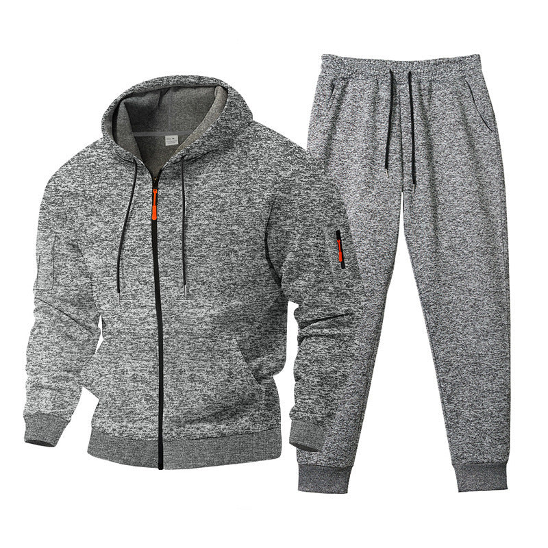 Men's tracksuit with hood and practical pockets Lisslune
