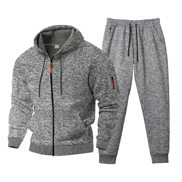 Men's tracksuit with hood and practical pockets Lisslune