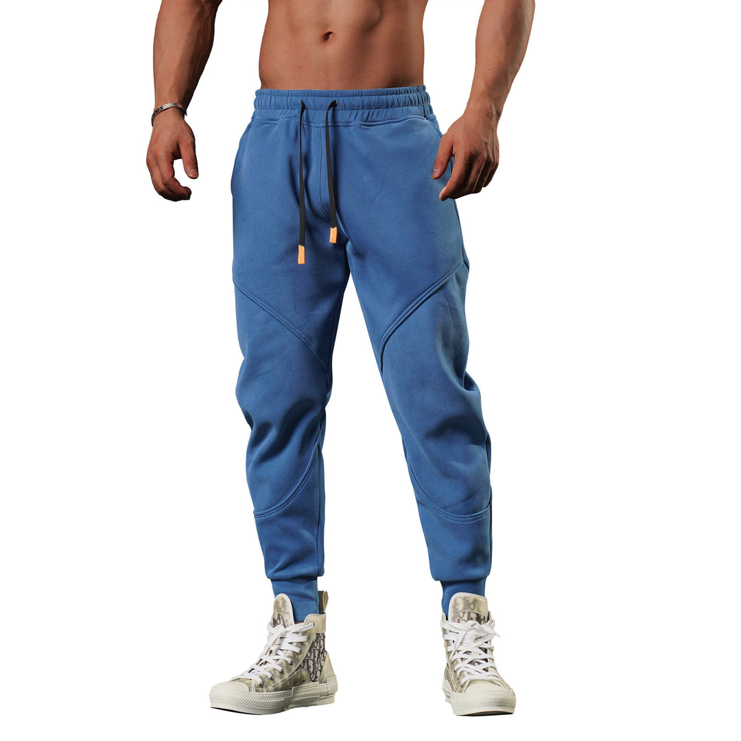 Men's sporty sweatpants with innovative cut Lisslune