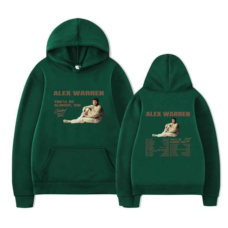 Women's hooded sweatshirt with creative print and modern design Lisslune