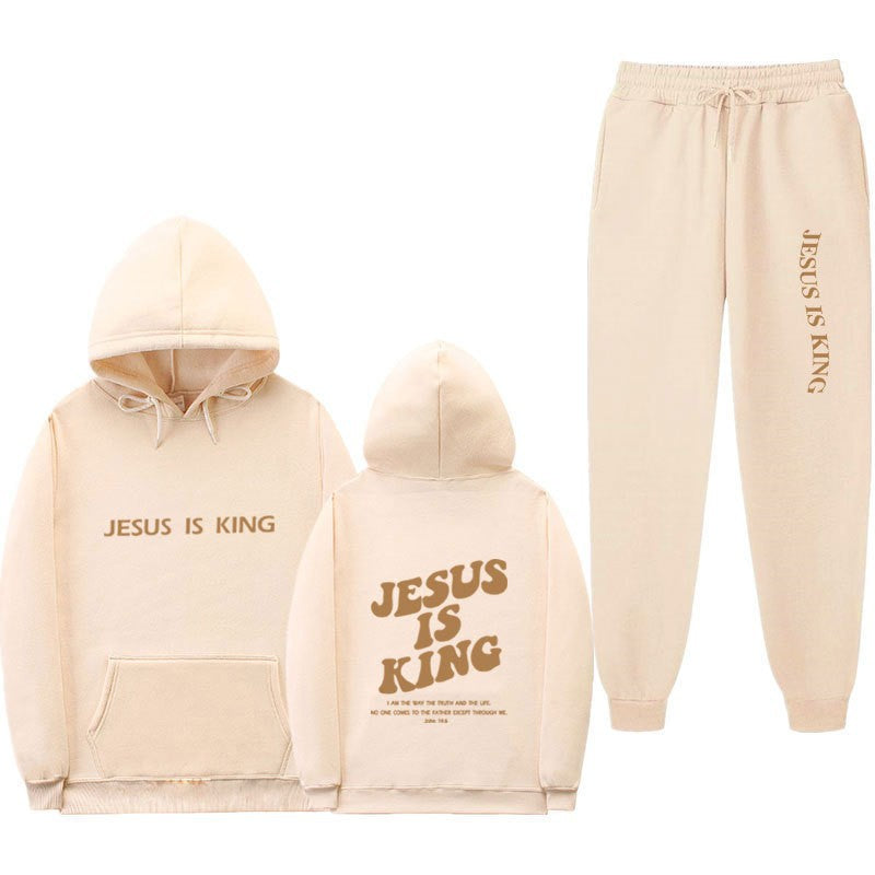 Women's Sweatshirt and Jogging Pants Set Lisslune