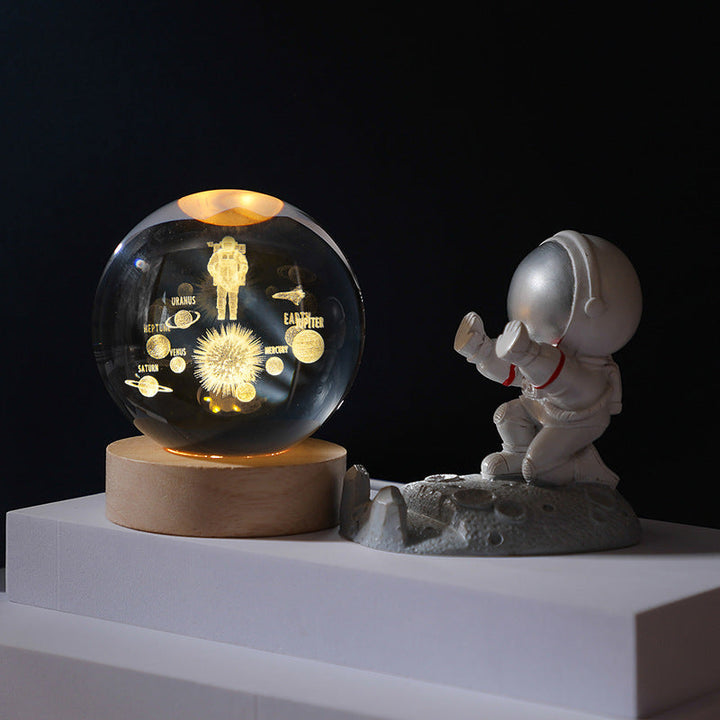 Lisslune | 3D Planet Crystal Ball