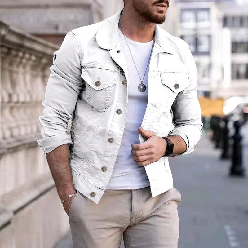 Men's Jeans Jacket Lisslune