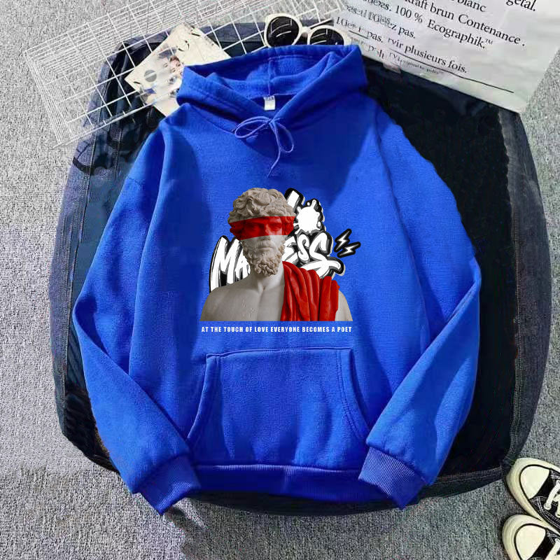 Women’s hoodie with modern graphic print and inspiring lettering Lisslune