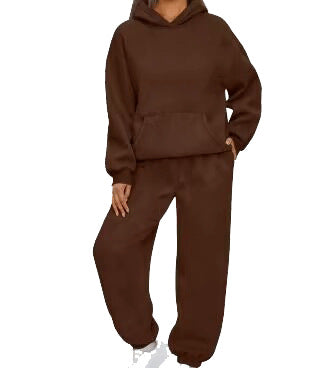 Women's Comfortable Hoodie Suit Made of Soft Sweat Fabric Lisslune