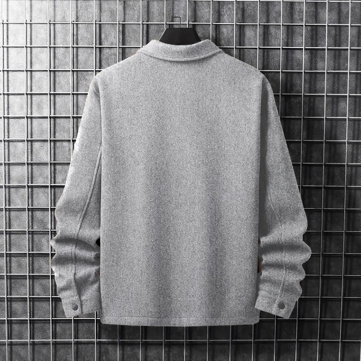 Men's casual shirt jacket made of high-quality material Lisslune