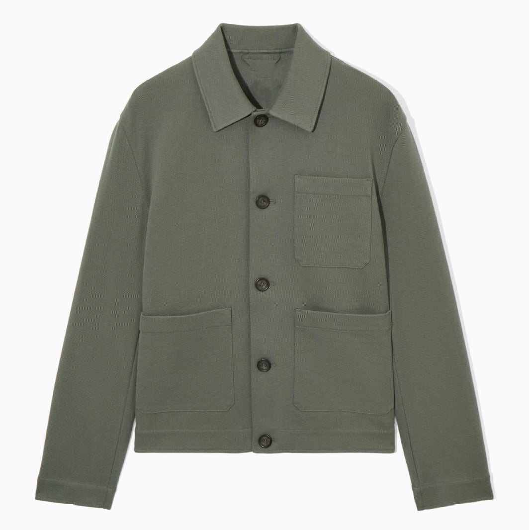 Men's fashionable utility jacket with practical pockets and modern design Lisslune