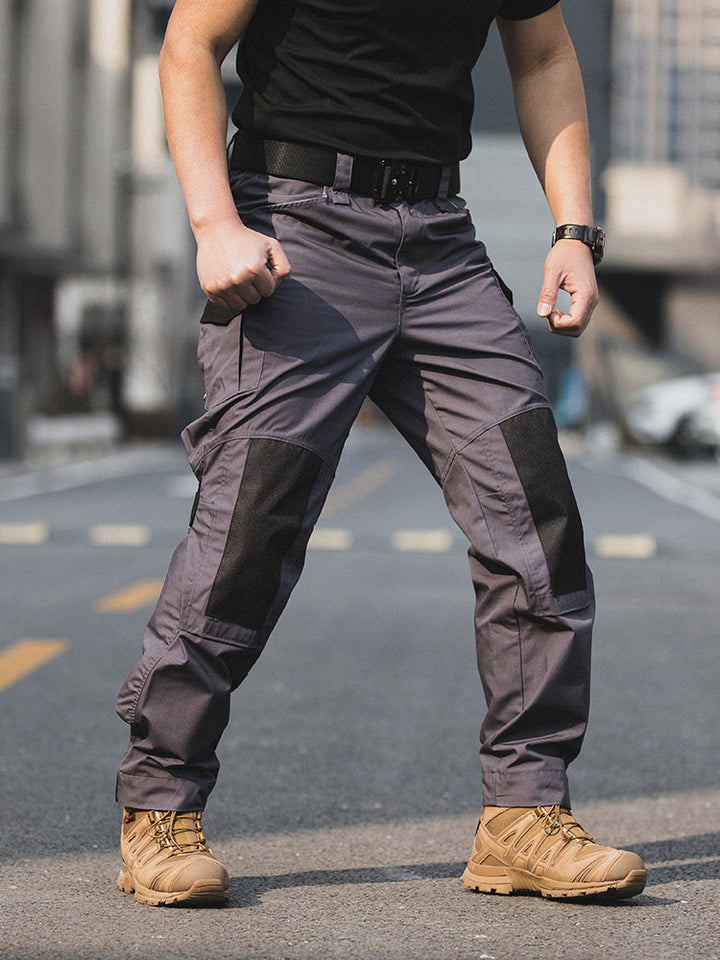 Men's tactical cargo pants with versatile pockets and durable material Lisslune