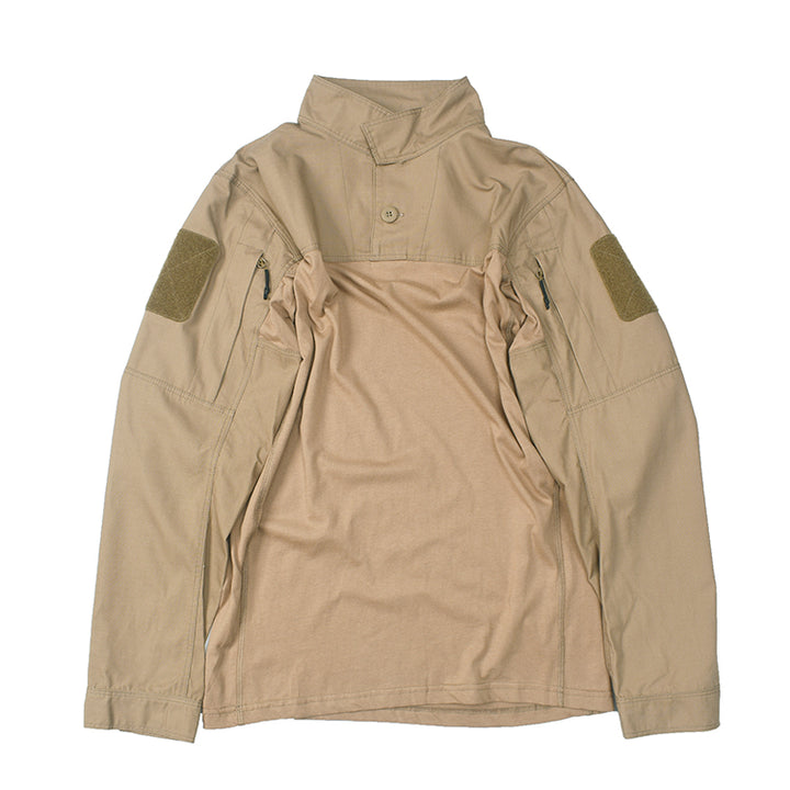 Men's leisure jacket with practical zippered pockets and stylish stand-up collar Lisslune