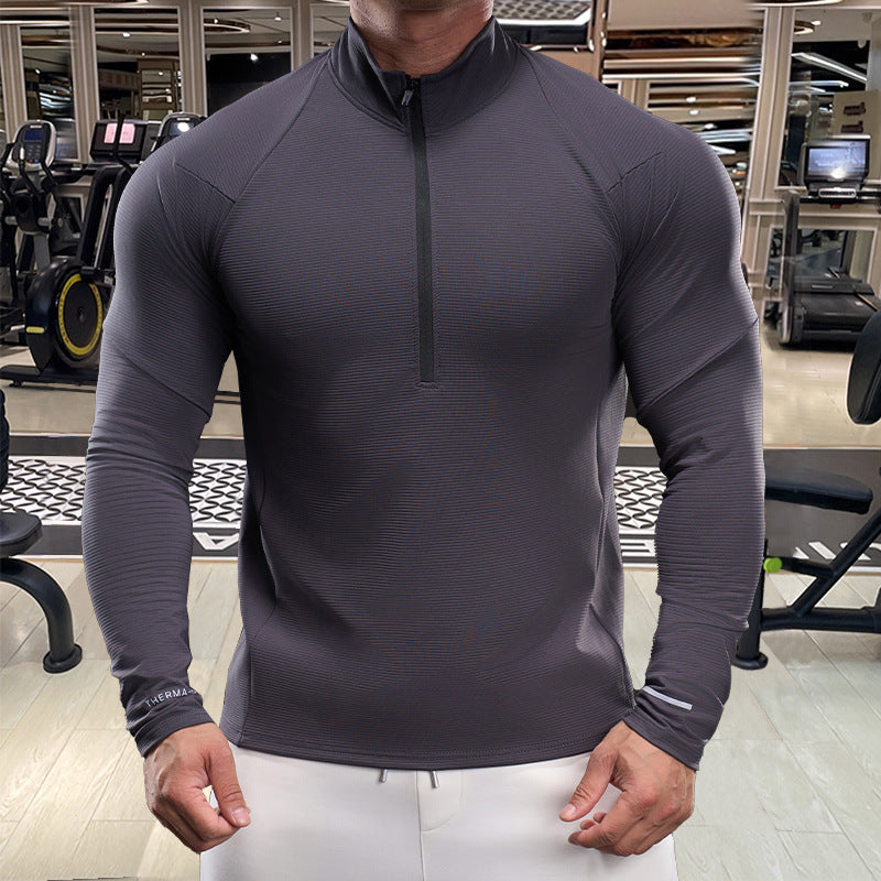 Men's Breathable Functional Shirt with Half Zipper Lisslune