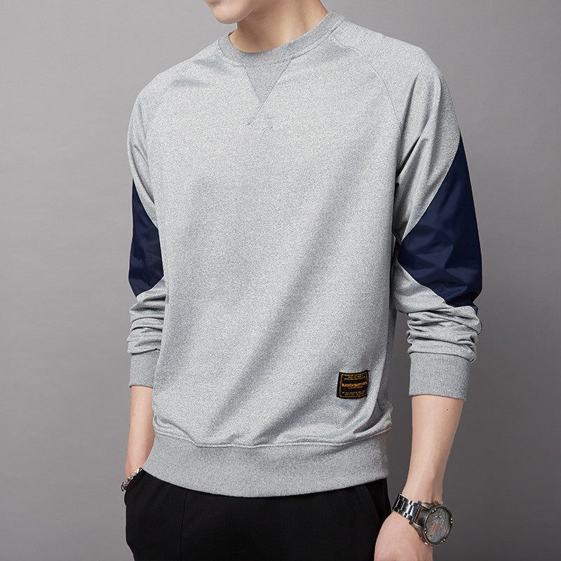 Men's sporty sweatshirt with contrasting sleeves Lisslune
