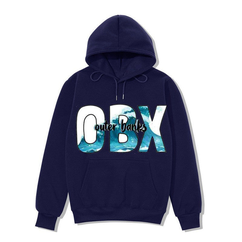Women's hoodie with maritime graphic design Lisslune