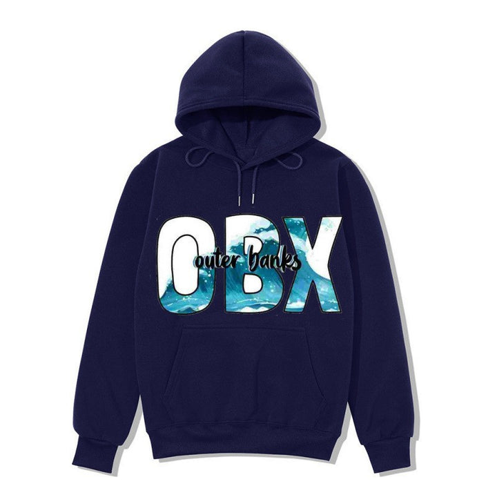 Women's hoodie with maritime graphic design Lisslune