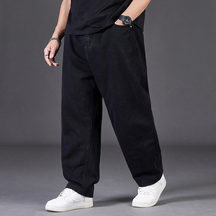 Men's casual wide-cut jeans Lisslune
