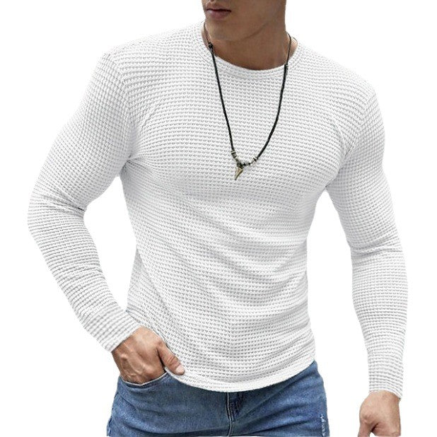 Men's versatile long-sleeve shirt in structured design Lisslune