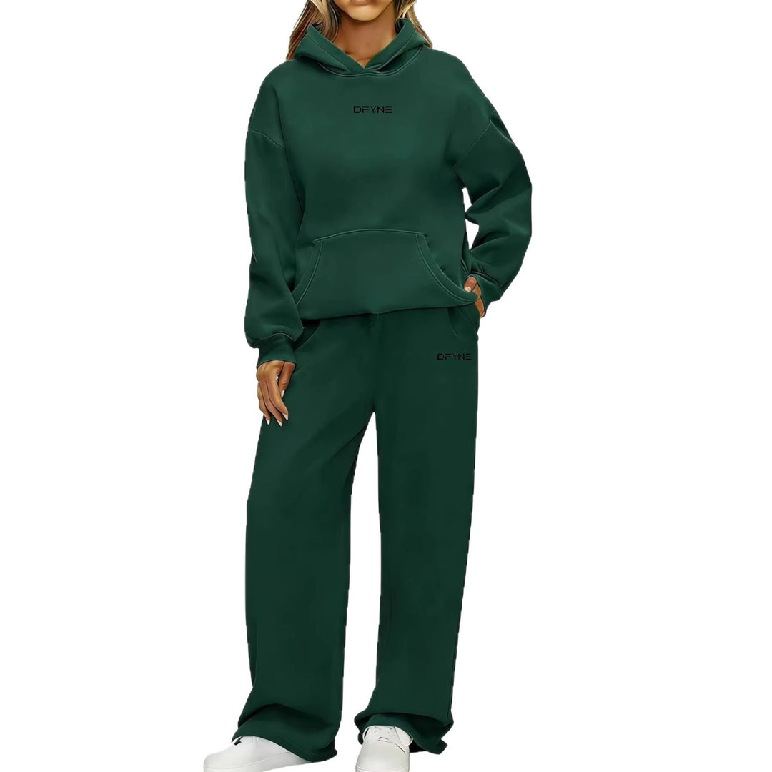 Women's casual jogging suit made of soft sweat material Lisslune