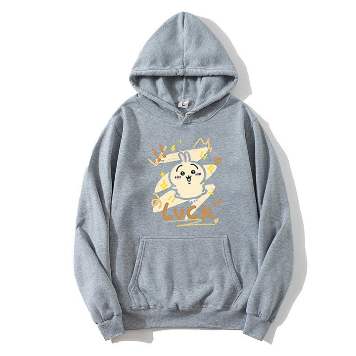 Women's hoodie with funny rabbit design Lisslune