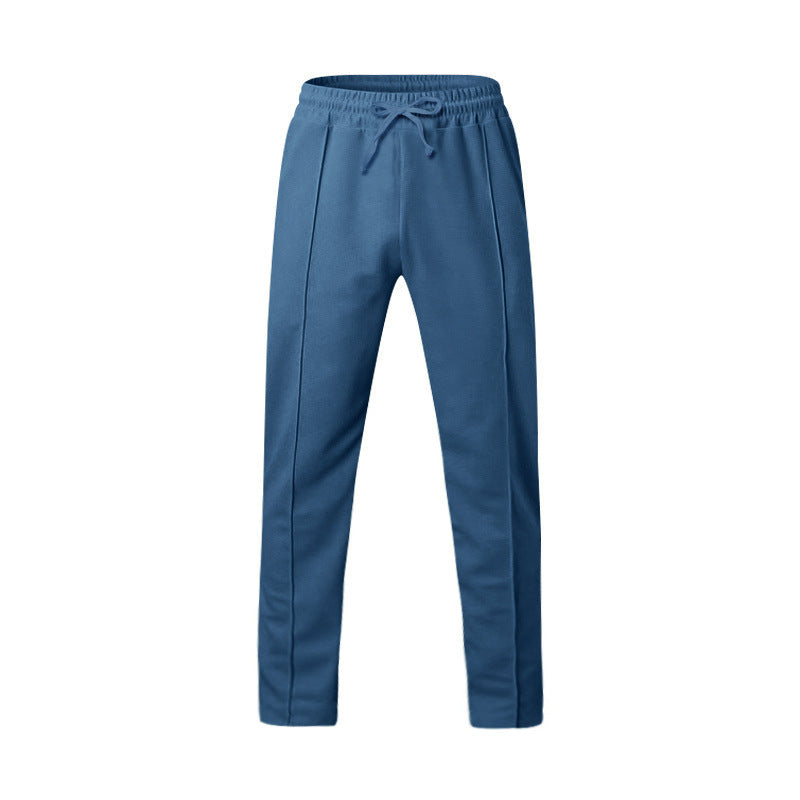 Men's Comfortable Slim-Fit Jogging Pants made of high-quality cotton blend with side contrasts Lisslune