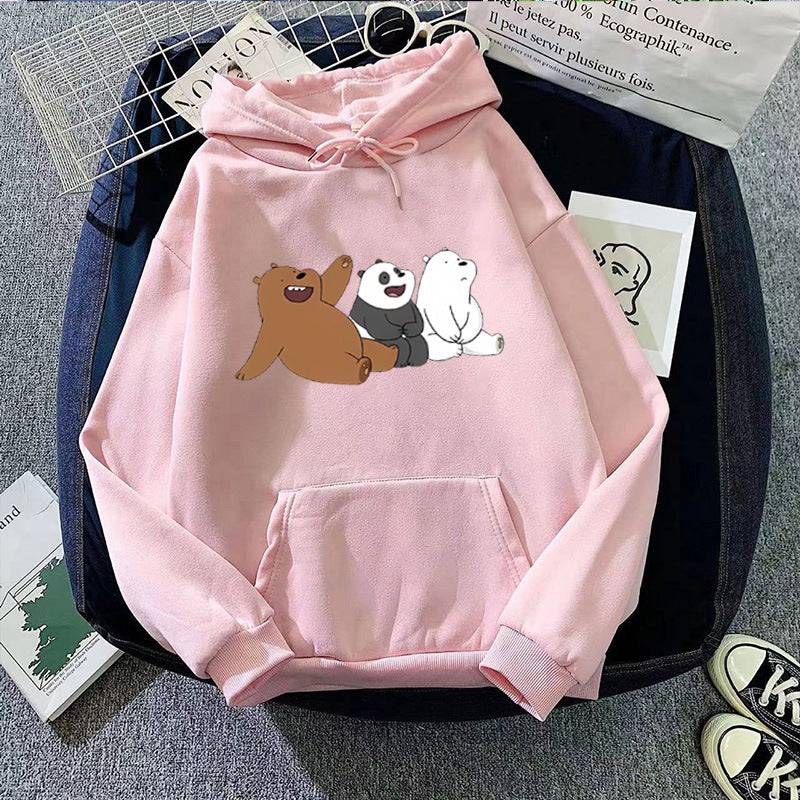 Women's hoodie with humorous animal motif Lisslune