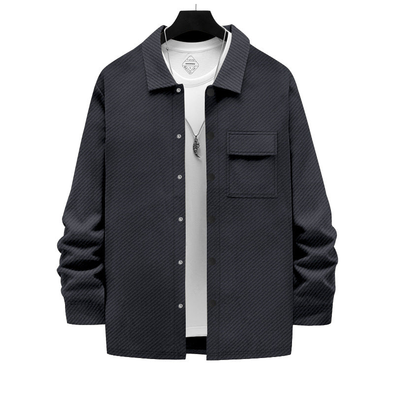 Men's casual shirt jacket Lisslune