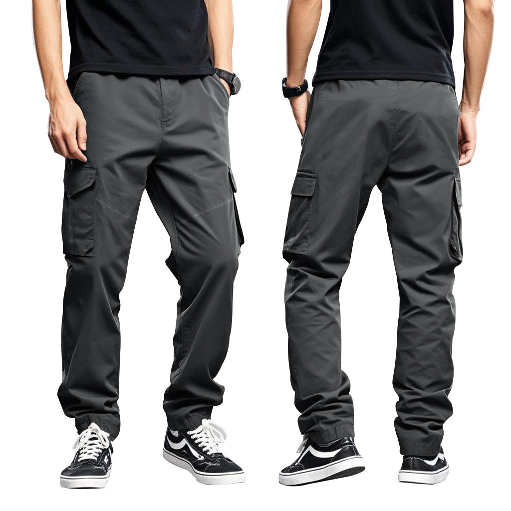 Men's cargo pants with functional pockets and modern cut Lisslune