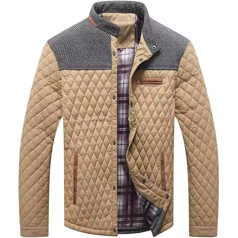 Men's Quilted Jacket Lisslune